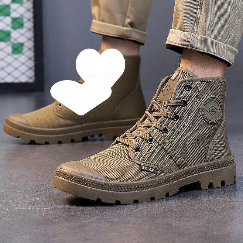 

New high-top liberation shoes, men s and women s labor insurance shoes, farmland shoes, non-slip, wear-resistant and breathable, construction site w 38