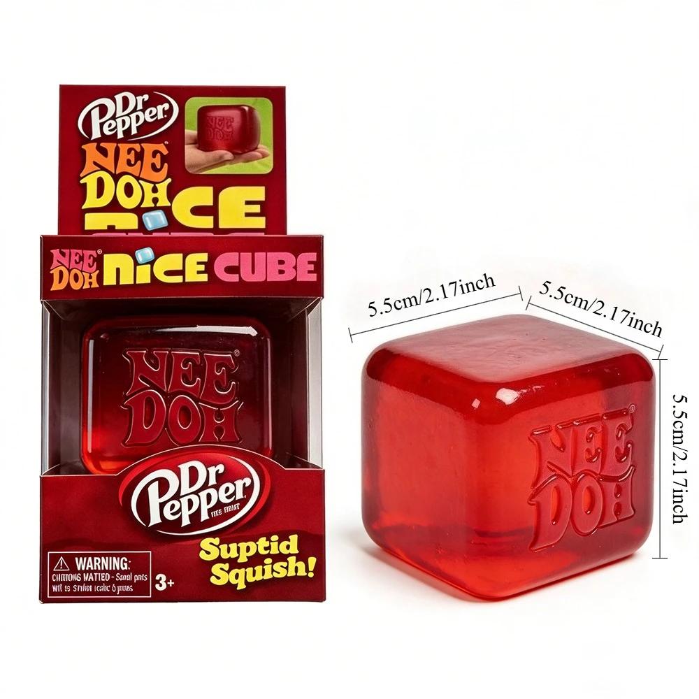 Cute Bear Nee Doh Maltose Squeeze Toy Dough Colorful Sensory Toy Creative New Item Desk Decoration Stress Relief Doll S
