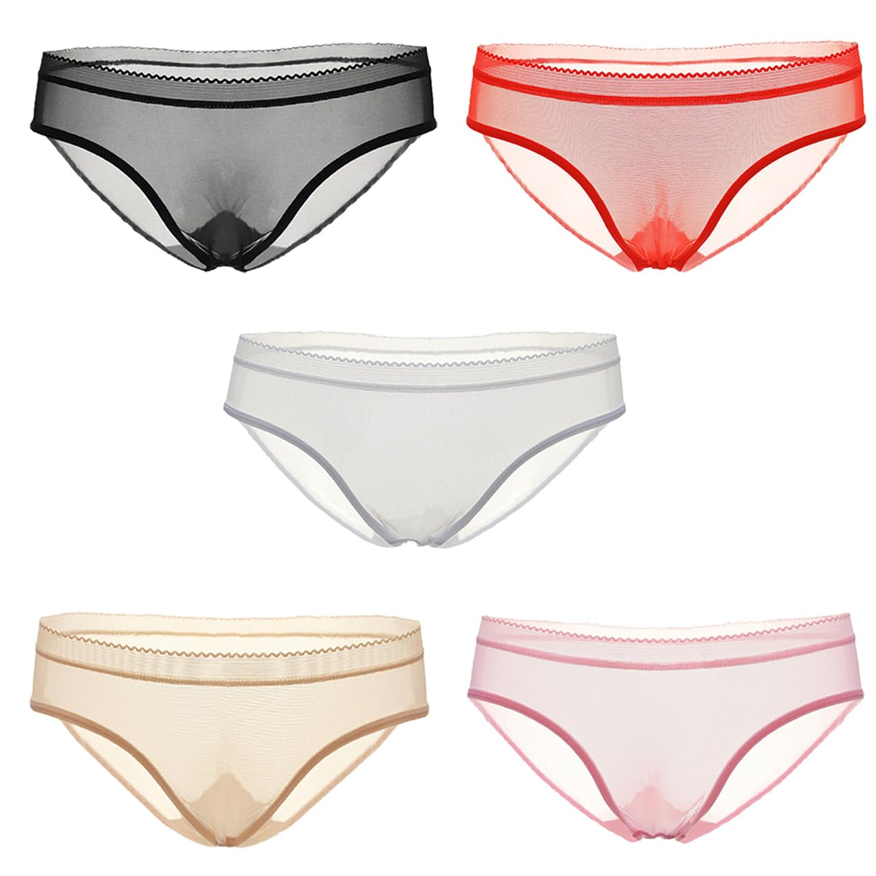 

Комплект Сексуальный PTS100S5 из 5 [Одно Ограничение] Шорты, Прозрачные Брюки, 5, Нижнее Белье, Трусы, Домашняя Одежда, Женский, (Набор J)