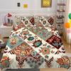 Set Biancheria da Letto Adolescenti Lusso Stampa Floreale 3D Copriletto Biancheria da Letto per la Casa Set Copripiumino in Poliestere