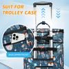Telescopic Trolley Bag Supermarket Shopping Bag Folding Portable Lightweight Universal Wheel Travel Bag