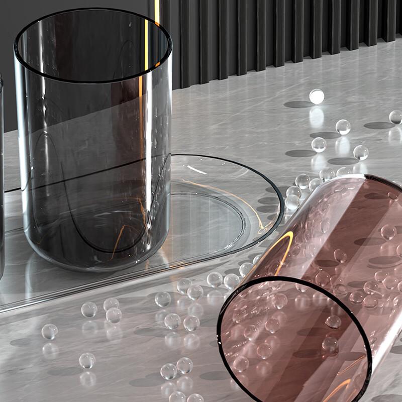 REO&HOMME Transparante Badkamerbeker Set