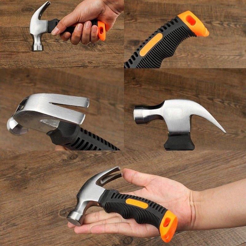 Multifunction Hardware Tools Household Round Head Claw Hammer For Woodworking Household Repair