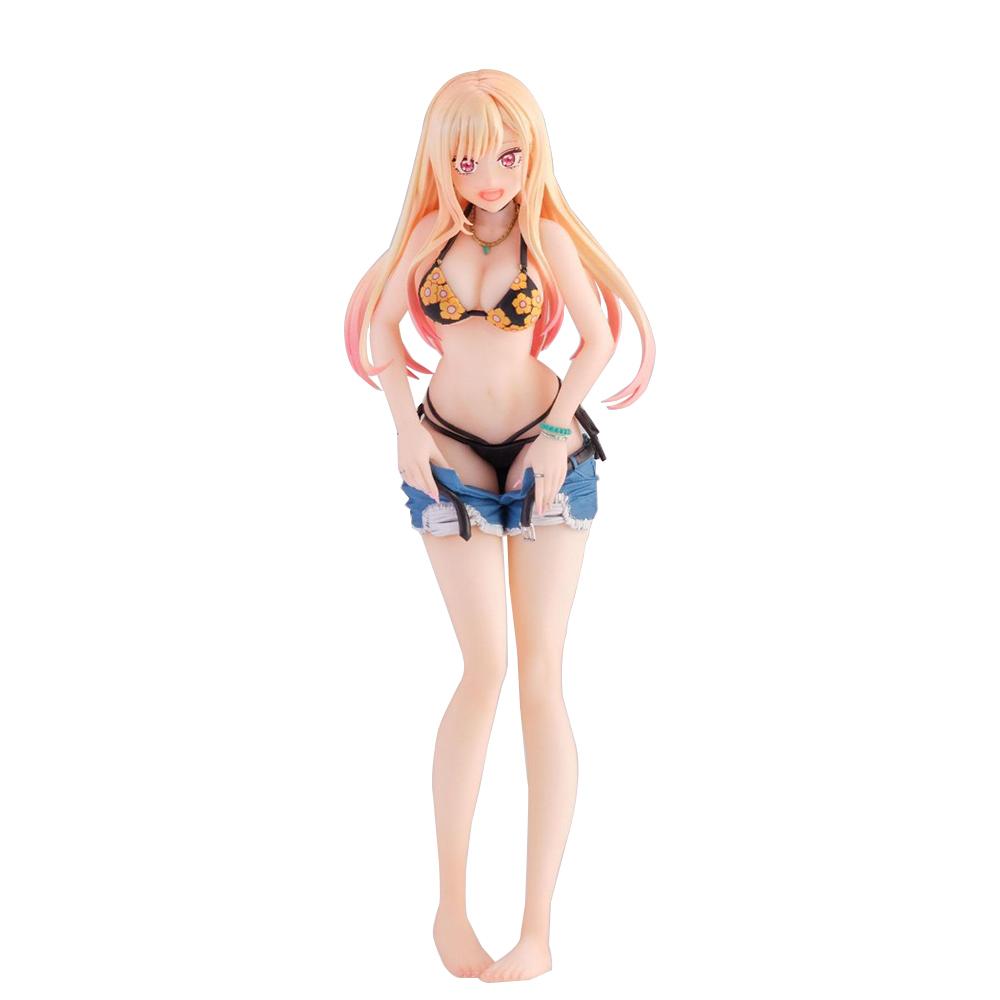 Anime Marin Kitakawa Figure Swimsuit Girl Figurine Adult Model Kitagawa Marin Action Figure Dress Up Doll Collect Toy Boys Gifts