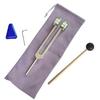 Biosonic Otto Tuner 128Hz Genuine Tuner Tuning Fork Pro Set Hex [Sedona's Magic] (Pouch, Handle, Wrench, Mallet)