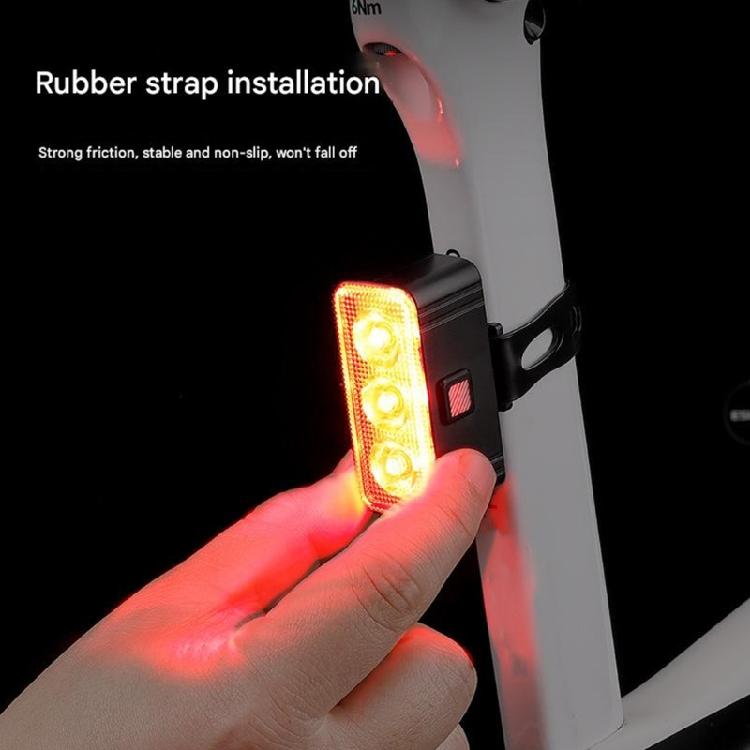Bright Bike Headlight Safety Taillight Front And Rear Light Set With Flexible Angles Adjustment For Road Illuminating