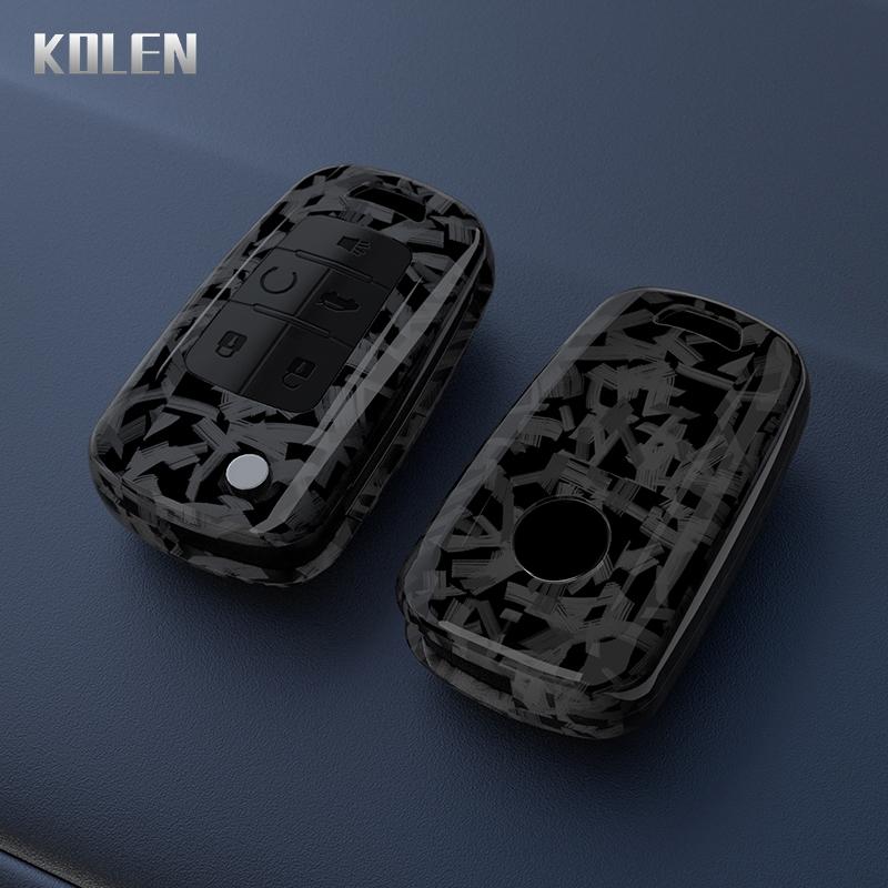 Abs Carbon Fiber Car Key Case Cover For Chevrolet Cruze Aveo Trax Sail Malibu Captiva Opel Vauxhall Astra J Corsa Insignia Mokka