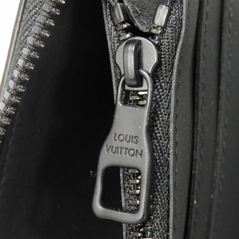 Used 12564 Zippy Wallet Vertical M82368 7940 Japan Exclusive Multicolor RFID Monogram Spotlight Noir Men's from Japan