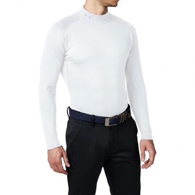 [Under Armour] Šortky UA CG Fitted LS Mock Pánske WHTOVC Japonsko XL (zodpovedá japonskej veľkosti XL)