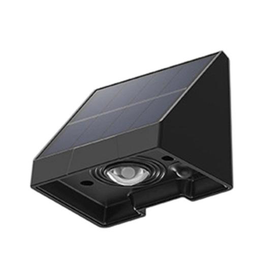 Solar Courtyard Lighting Fence Light, Outdoor Wall Washer Waterproof Large Capacity Battery Lights Lamp, Garden Street Balcony Yard Stairs Decor