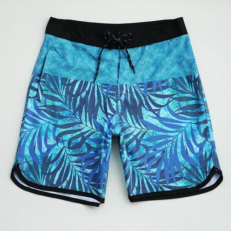 Mens Quick-Dry Stretch Board Shorts Surfing Swimming Beach Wear Lightweight Athletic Swim Trunks