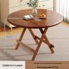 ZISIZ Folding Round Table