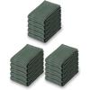 Waffle Face Towel Set of 15, 34 X 85 Cm, Green