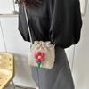 Stylish 2023 Summer Fashionable Woven Crossbody Bag For Women Chic Bucket Bag