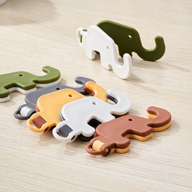 Creative Elephant Phone & Tablet Holder: Foldable, Multifunctional, Portable Desktop Stand