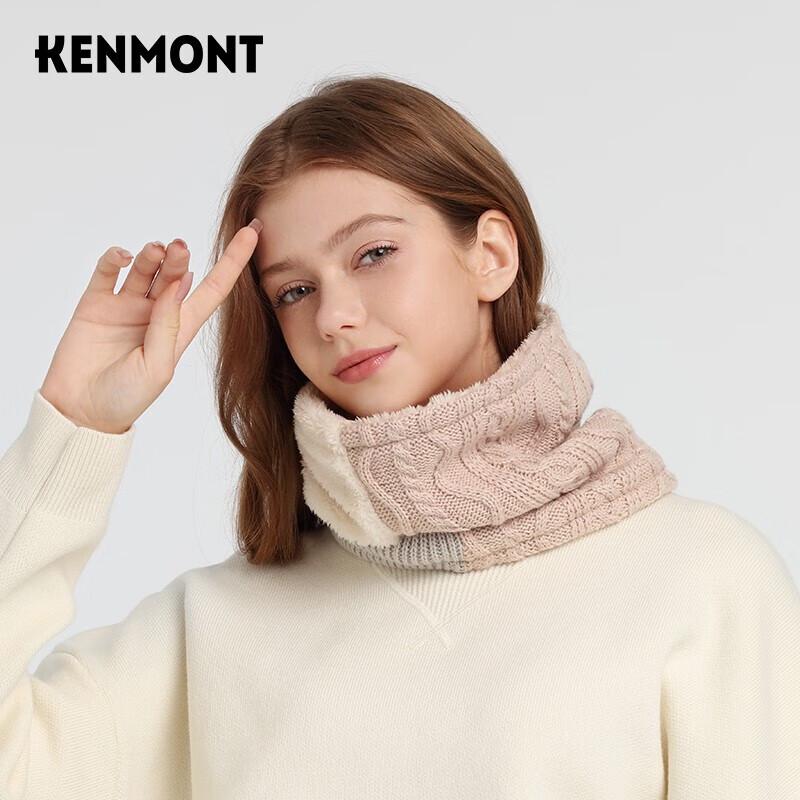 Kenmont Уличный термо-шарф-снуд из овечьей шерсти One Size