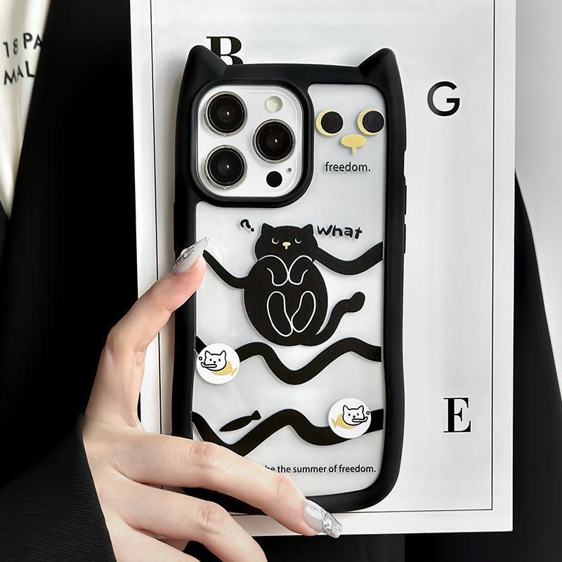 Zhitai iPhone 12/13/14/15/16 Cat Ears Case