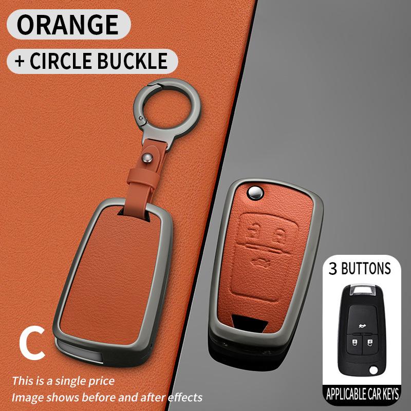 Chevrolet Malibu 2012-2018 Folding Key Case - Premium Protective Shell for Men and Women