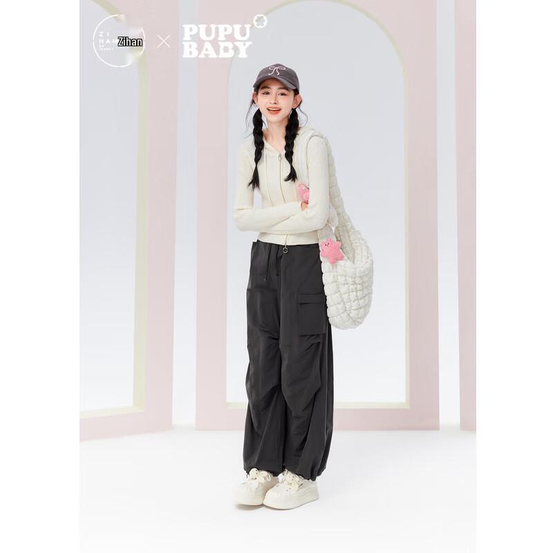 ZIHAN Damen Gerade Bein Cargo Freizeithose