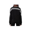 Adidas Striped Sport Crew Neck Sweatshirt Women Tops Black H57308
