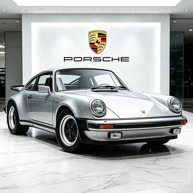 AABKO1 WELLY 1:24 Porsche 911 Turbo 3.0 Alloy Car Diecasts & Vehicles Car Model Miniature Scale Model Car For Collection Gift