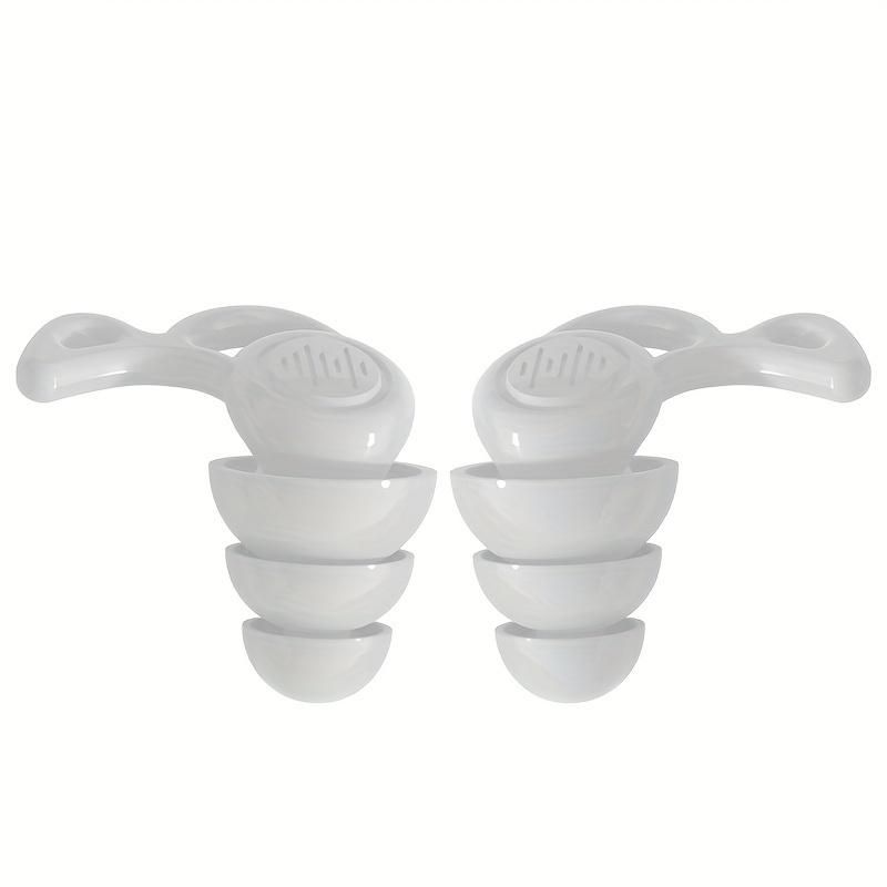 [Silikon Ørepropper] Støyreduserende Gjenbrukbare Silikon Ørepropper for Søvn | Snorke- & Svømme-Komfort, Stille Nattsøvn