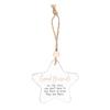 Good Friends Star Hanging Sentiment Sign