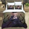 Fate EXTRA Duvet Cover Pillowcase Fate Stay Night Bedding Set Adult Boy Girl Bedroom Decoration Tohsaka Rin Single Double Size