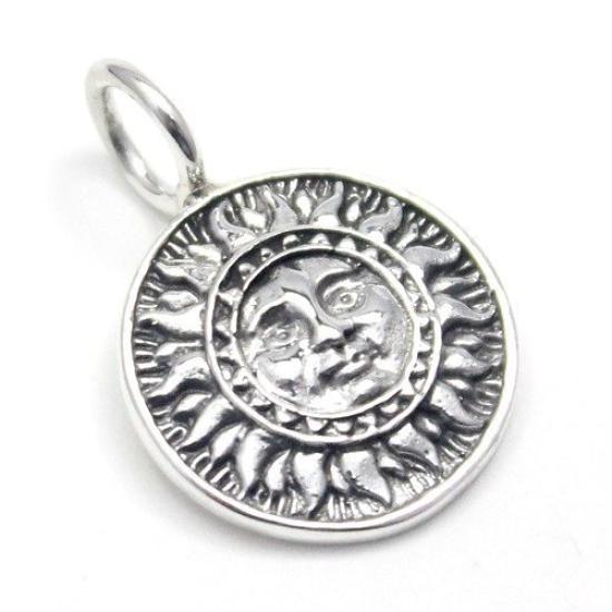 

goodvibrations Good Vibrations Sun Mexico Pendant Top Charm Silver 925