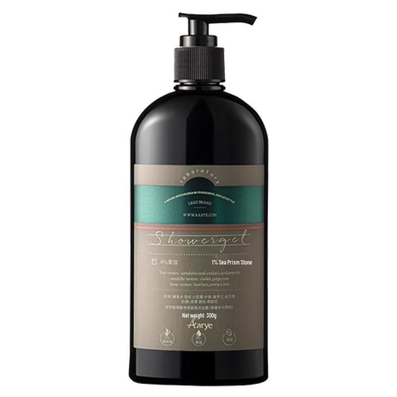 AARYE Ebony & Cedar Fruit Acid Shower Gel