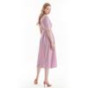 Lipbbam Creora Easy Corinne Artwork Pattern Wrap Dress Ldm54hp01