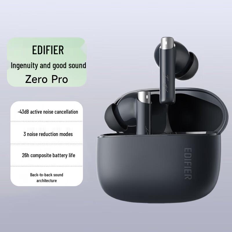 

Edifier Zero Pro True Wireless Active Noise Cancelling Earbuds