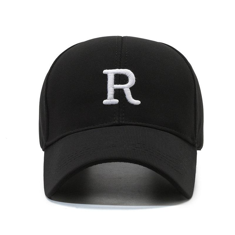 Nuova moda per ricami di lettere per cappelli primaverili ed estivi con berretto da baseball, cappello da sole, protezione solare, berretto con linguetta d'anatra
