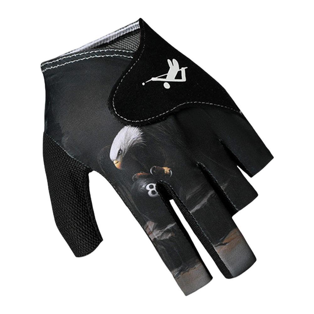 Elastic Half Fingers Glove Left Hand Billiard Training Gloves  Fitness Accessories