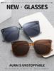 Oversized Square Black  Frame Sunglasses Fashion UV400 Protection Grey Lens Outdoor Driving Travel Casual Shades Glasses