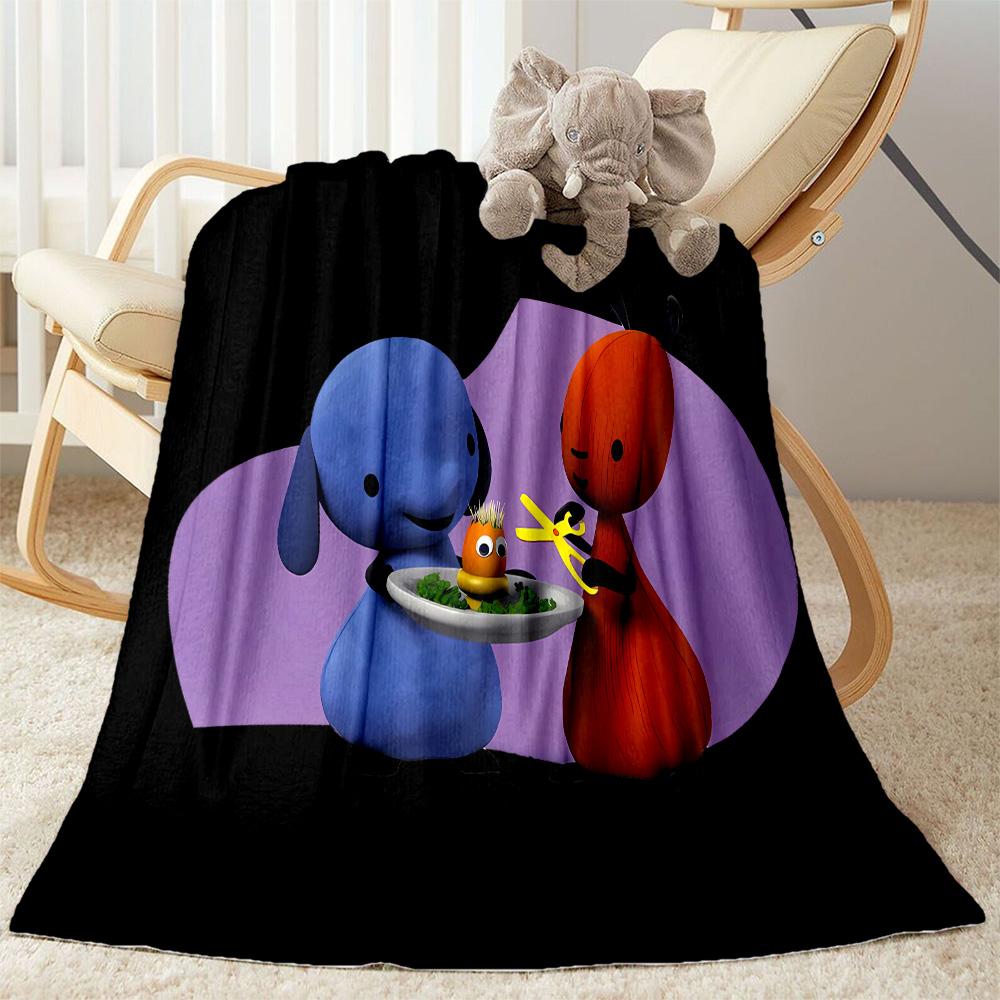Bing's Birthday Celebration Blanket Ultra-Soft Perfect for Picnics Couch Office Chair for All Seasons Modern Unique Gift for Family and Friends Campin