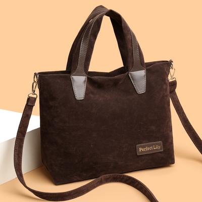Borsa Tote da Donna di Grande Capacità, Borsa a Mano Semplice, Borsa a Spalla, Borsa a Tracolla