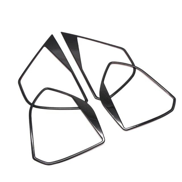 Car Accessories for Peugeot 3008 5008 GT 2017-2022 Stainless Steel Interior Door Speaker Cover Trim 4pcs