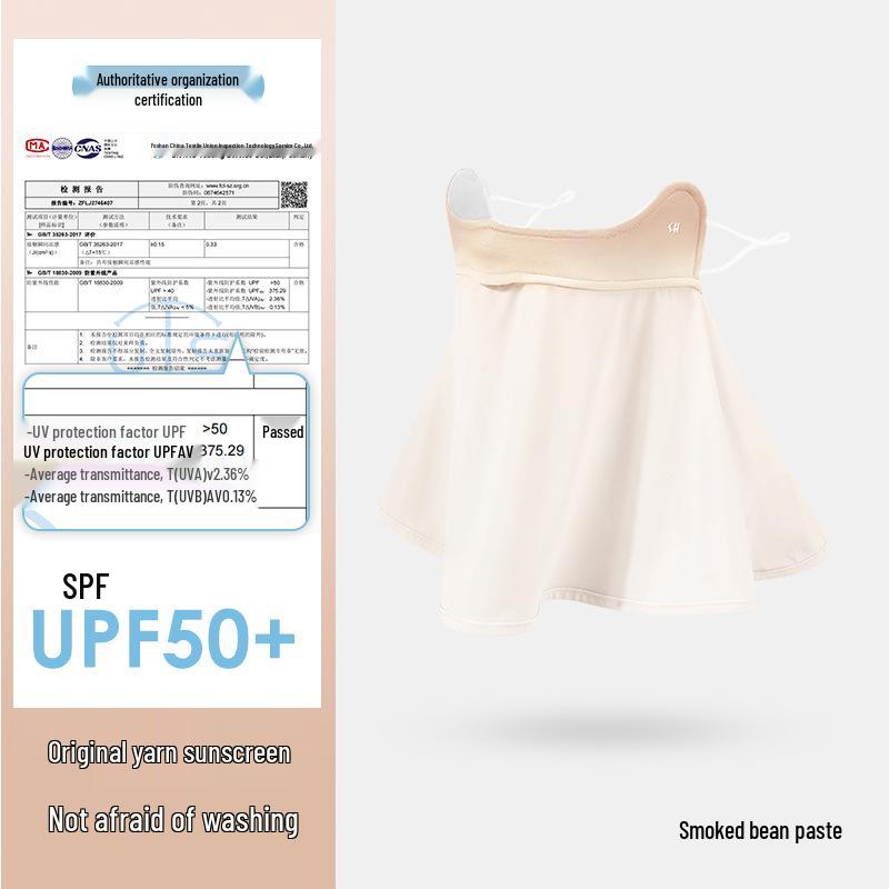 Women's Summer Blush Gradient 3D Ice Silk UV Protection Sun Mask