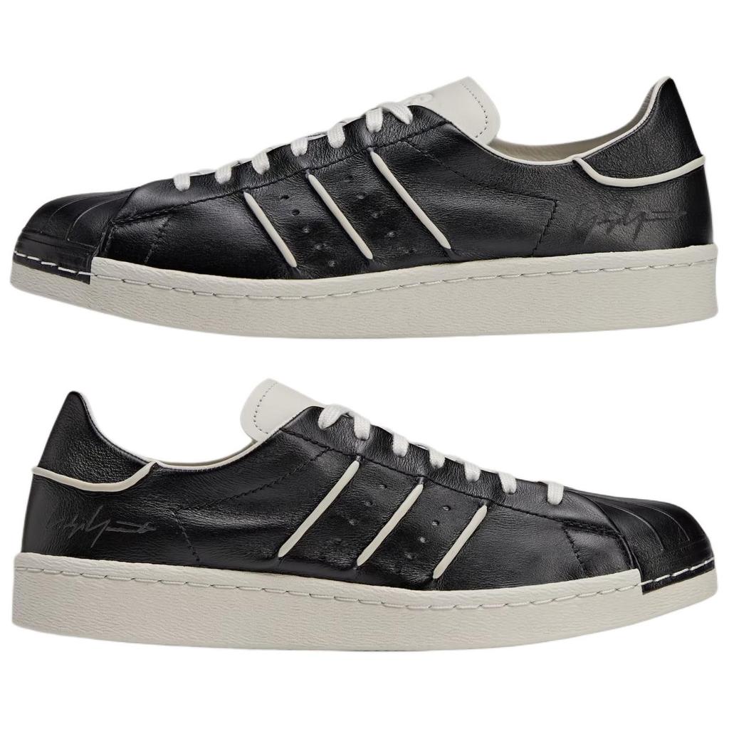 Adidas Y-3 Superstar Black Talc Unisex Sneakers JS0575
