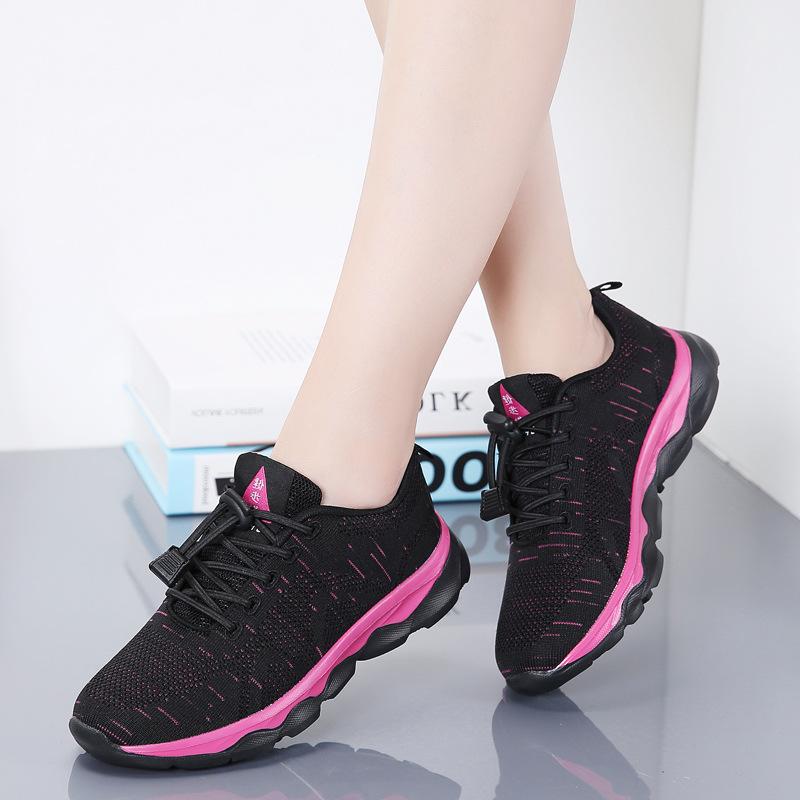 Summer Women Shoes New Non Slip Mother Shoes Lightweight Sports Casual Shoes Soft Sole Elderly Walking Shoes Zapatos De Mujer