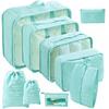 8-Piece Travel Clothing Storage Bag Set