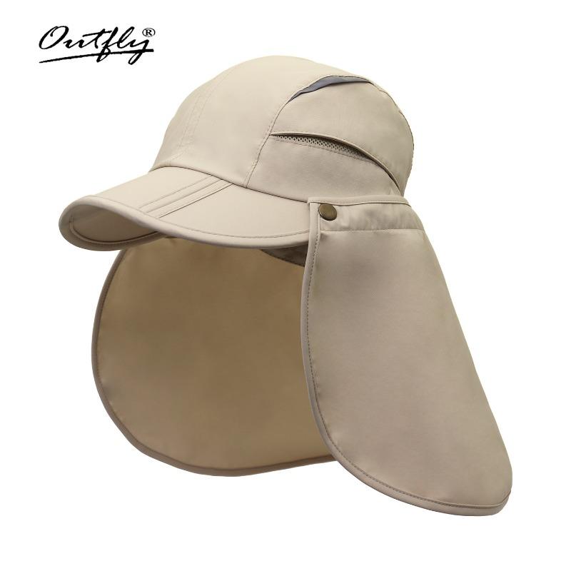 Parent-child hat dual-purpose neck protection sun hat baby sun protection hat removable shawl breathable fast drying fishing hat children's hat