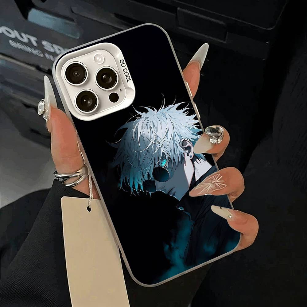 Favorite Anime Characters-S-Satoru G-Gojo Phone Case For IPhone 17 Air 16 15 14 13 12 11 Pro Max White Sliver Hard Cover