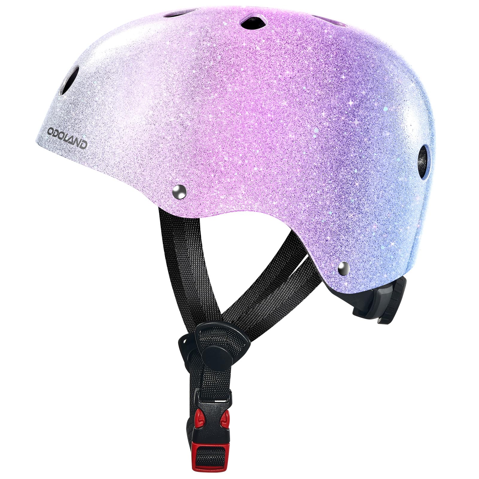 

Odoland Bicycle Helmet Safety High Impact Ultra High For Year Old Elementary School Adjustable For Scooters Children s [ASTM+CE+CPSC+CPC Certified]