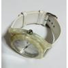 Used Beautiful Condition NIXON TIMETELLER In White with a New Battery and a Leather Strap.