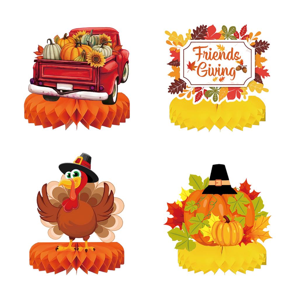 Thanksgiving Themed Party Supplies Birthday Decorations Party Arrangements Props Paper Plates Paper Cups Tablecloths Paper Towels