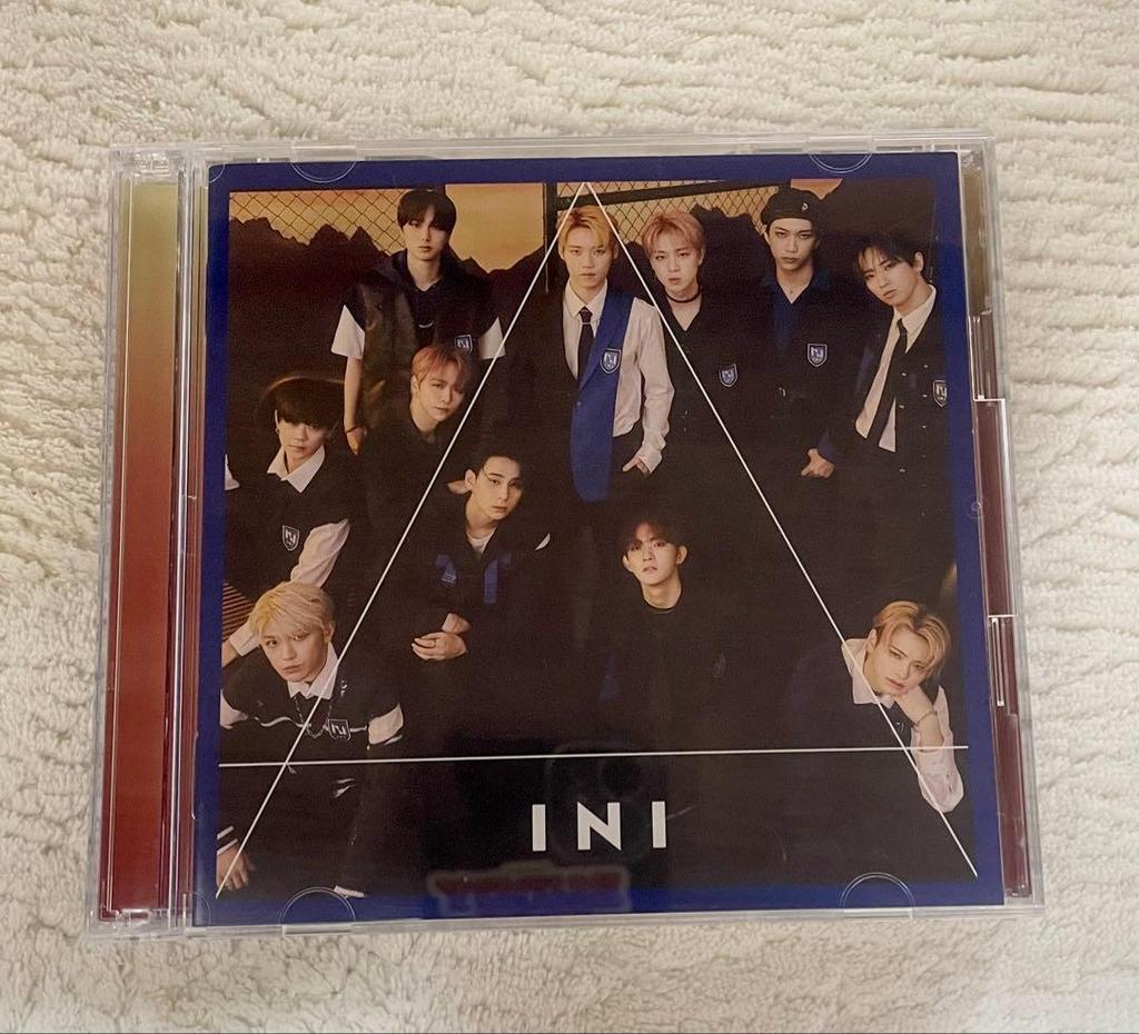 [USED] INI 1st Single "A" First Press Limited Edition A CD+DVD+Trading Card