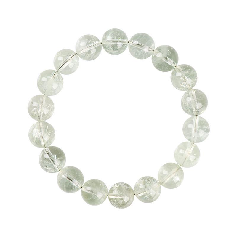 Jiu Ya Seven-Color Green Achatite Rainbow Crystal Bracelet