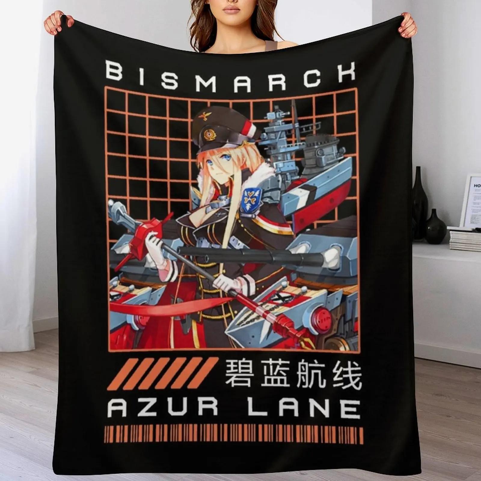 BISMARCH Classic Throw Blanket Soft Warm Blanket Gift for Men Women Adults 102x76cm(40x30in)